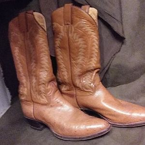 Justin leather boots size 9 mens